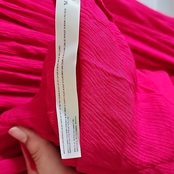 🆕 FREE PEOPLE Santa Maria Maxi XL Love Potion bright pink - Picture 16 of 16
